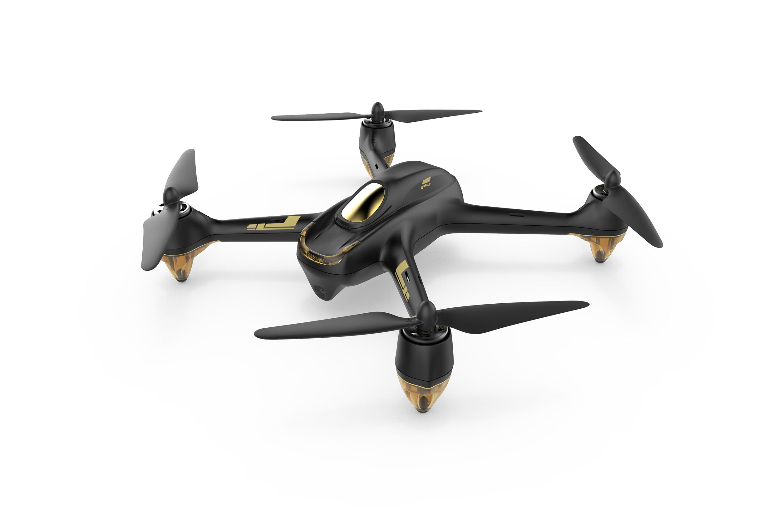 Hubsan H501S X4 Air 4 Channel GPS 5.8G FPV Brushless with 1080P HD Camera Follow-Me Mode RTH Function RC Quadcopter RTF Black & Gold - Click Image to Close